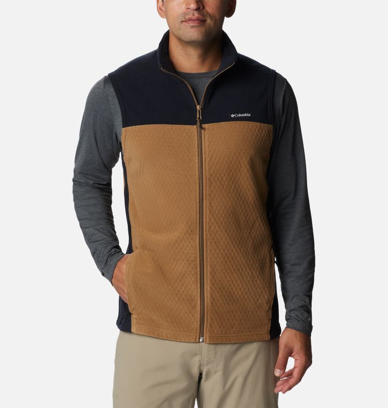 Men's Overlook Trail Vest, Color: Delta, Black, image 1