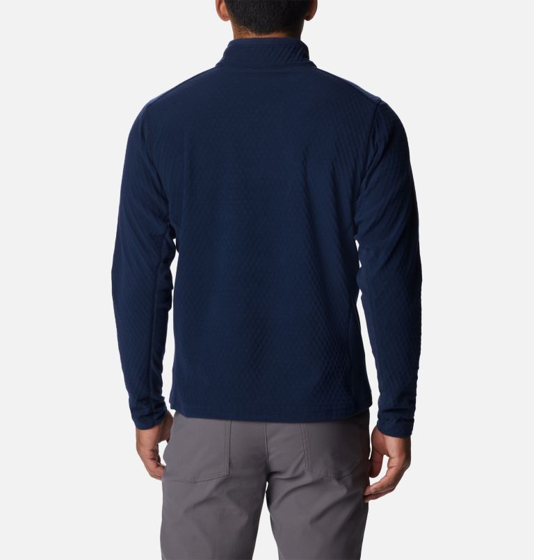Men's Overlook Pass Half Zip Shirt, Color: Collegiate Navy, image 2