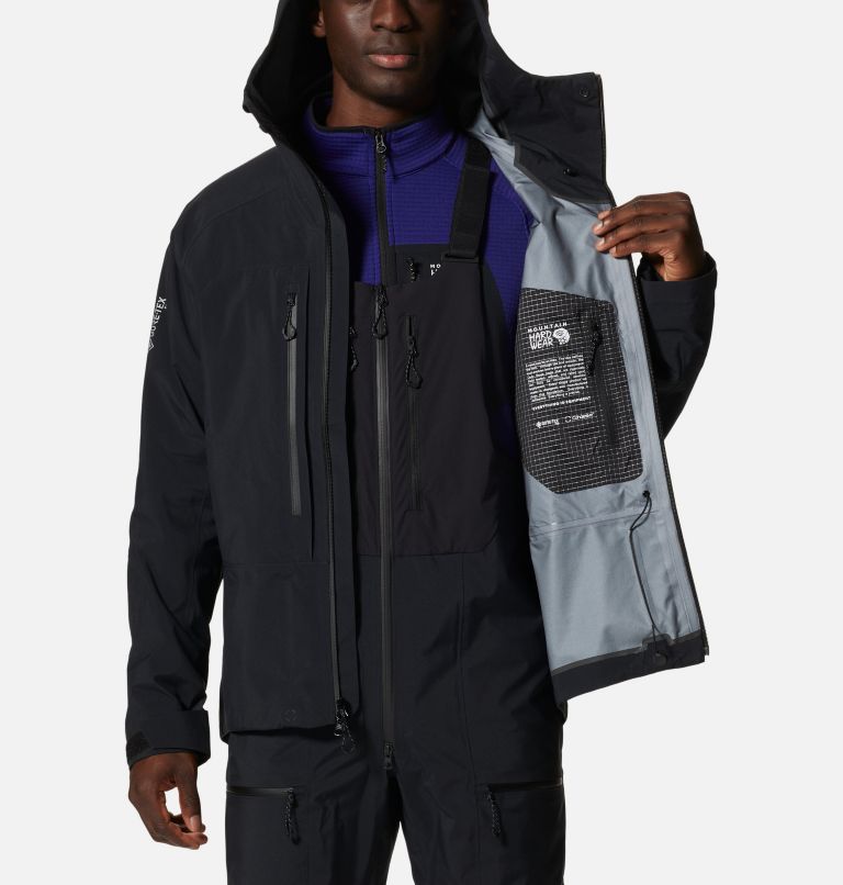 Thumbnail: Men's Routefinder GORE-TEX PRO Jacket, Color: Black, image 10