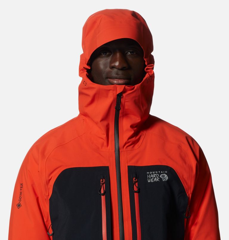 Men's Routefinder GORE-TEX PRO Jacket, Color: State Orange, Black, image 4