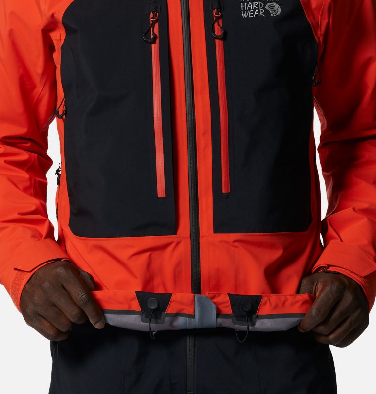 Thumbnail: Men's Routefinder GORE-TEX PRO Jacket, Color: State Orange, Black, image 8