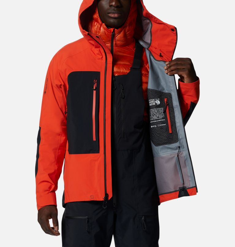 Men's Routefinder GORE-TEX PRO Jacket, Color: State Orange, Black, image 9