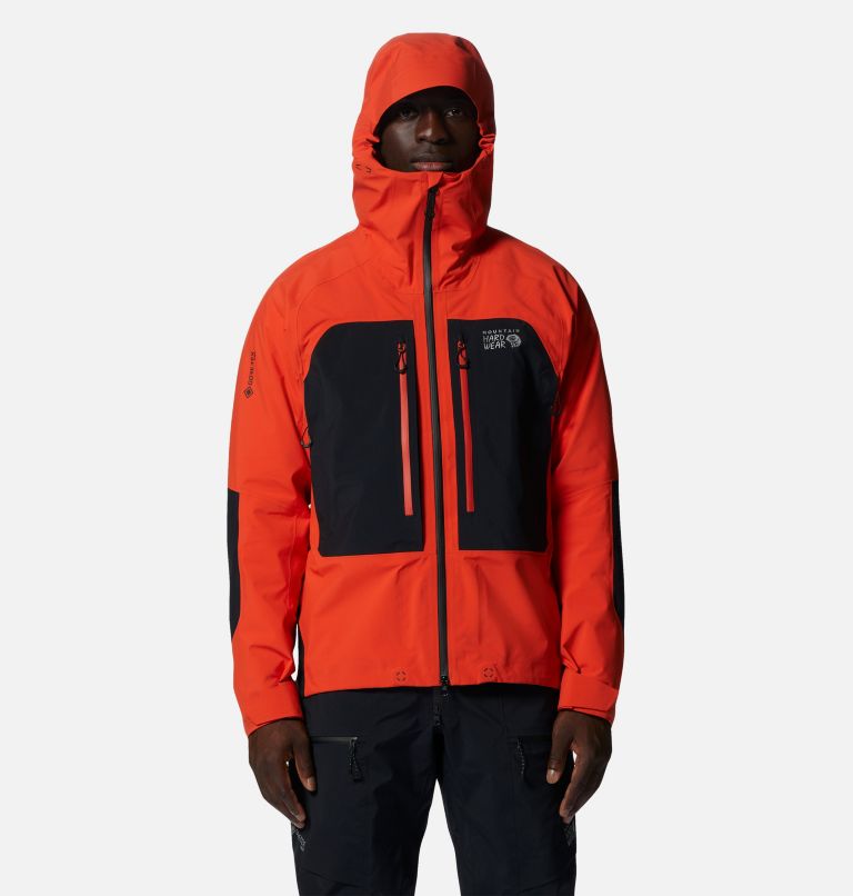 Thumbnail: Men's Routefinder GORE-TEX PRO Jacket, Color: State Orange, Black, image 11