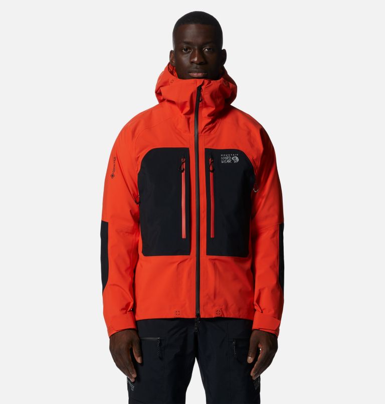 Thumbnail: Men's Routefinder GORE-TEX PRO Jacket, Color: State Orange, Black, image 1