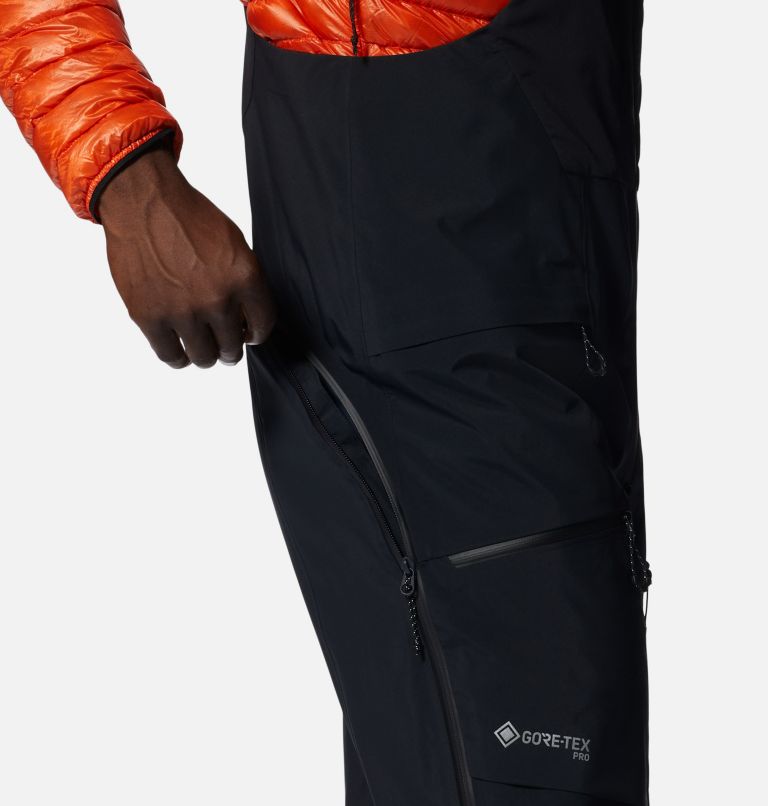 Men's Routefinder GORE-TEX PRO Bib, Color: Black, image 6