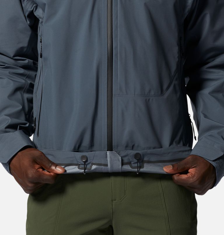 Thumbnail: Men's Dawnlight GORE-TEX PRO Jacket, Color: BLUE SLATE, image 8