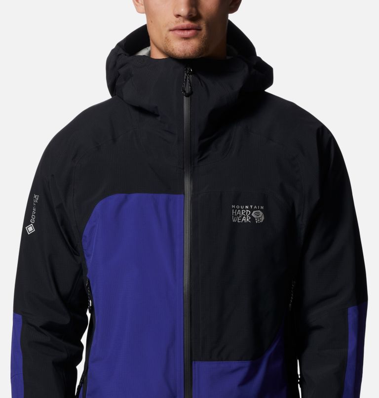 Manteau Dawnlight GORE-TEX PRO Homme, Color: Klein Blue, Black, image 4