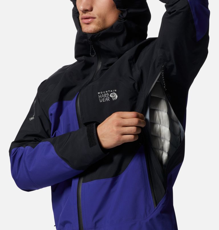 Thumbnail: Men's Dawnlight GORE-TEX PRO Jacket, Color: Klein Blue, Black, image 8