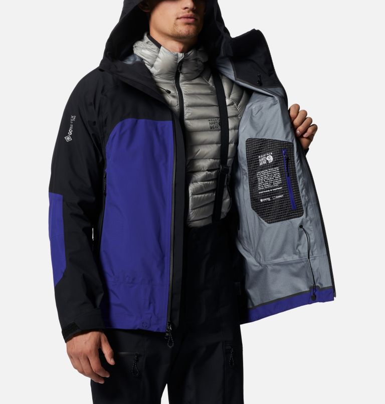 Manteau Dawnlight GORE-TEX PRO Homme, Color: Klein Blue, Black, image 10