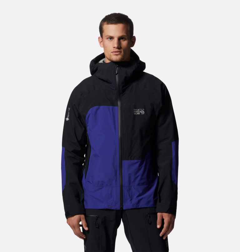 Men's Dawnlight GORE-TEX PRO Jacket, Color: Klein Blue, Black, image 1