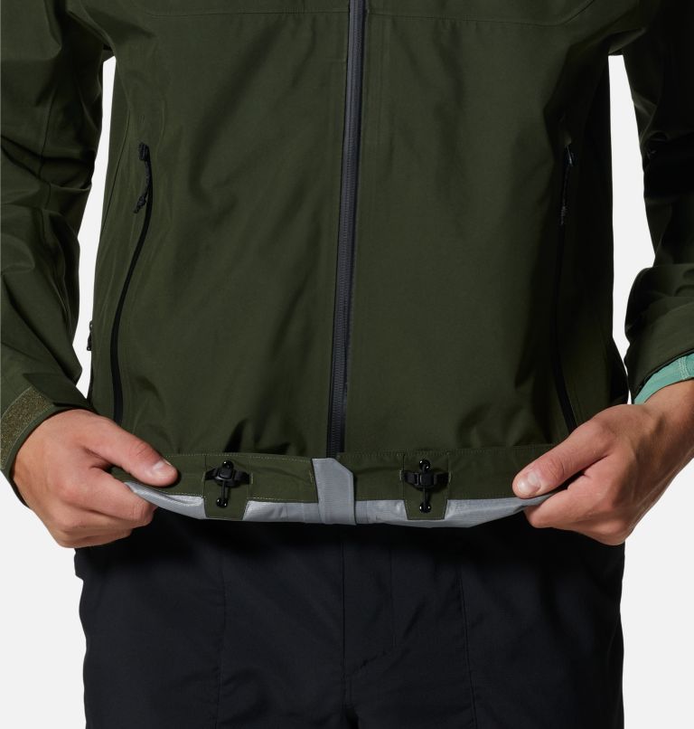 Men's Trailverse GORE-TEX Jacket, Color: Surplus Green, image 10