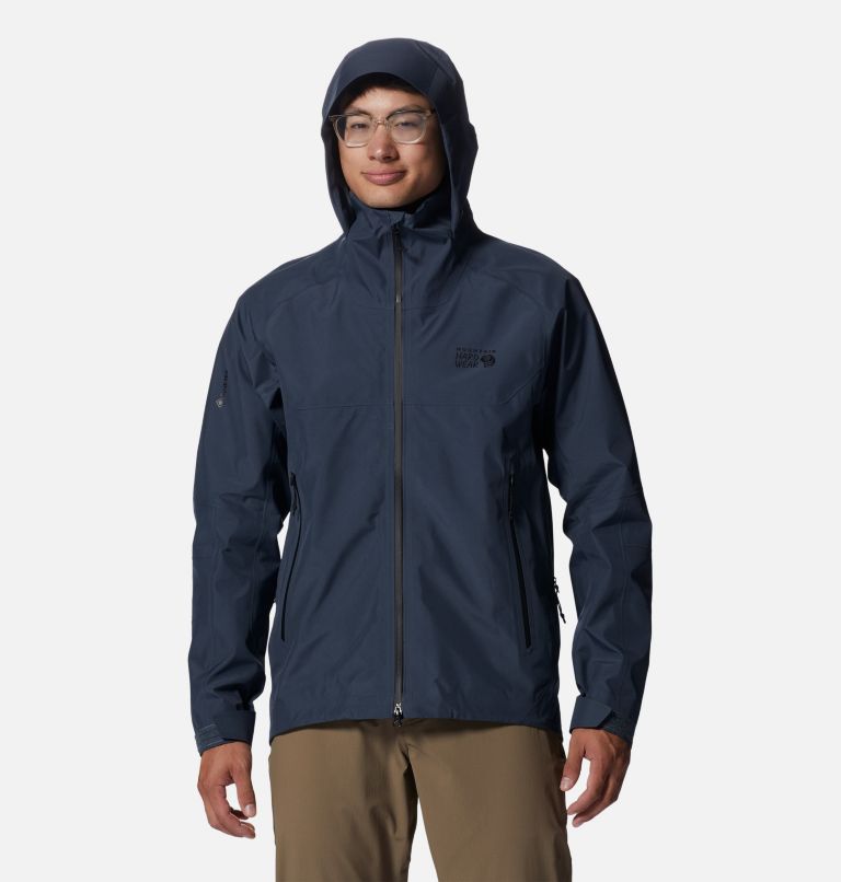 Men's Trailverse GORE-TEX Jacket, Color: Blue Slate, image 12