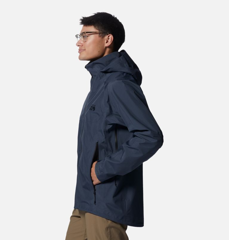 Men's Trailverse GORE-TEX Jacket, Color: Blue Slate, image 3