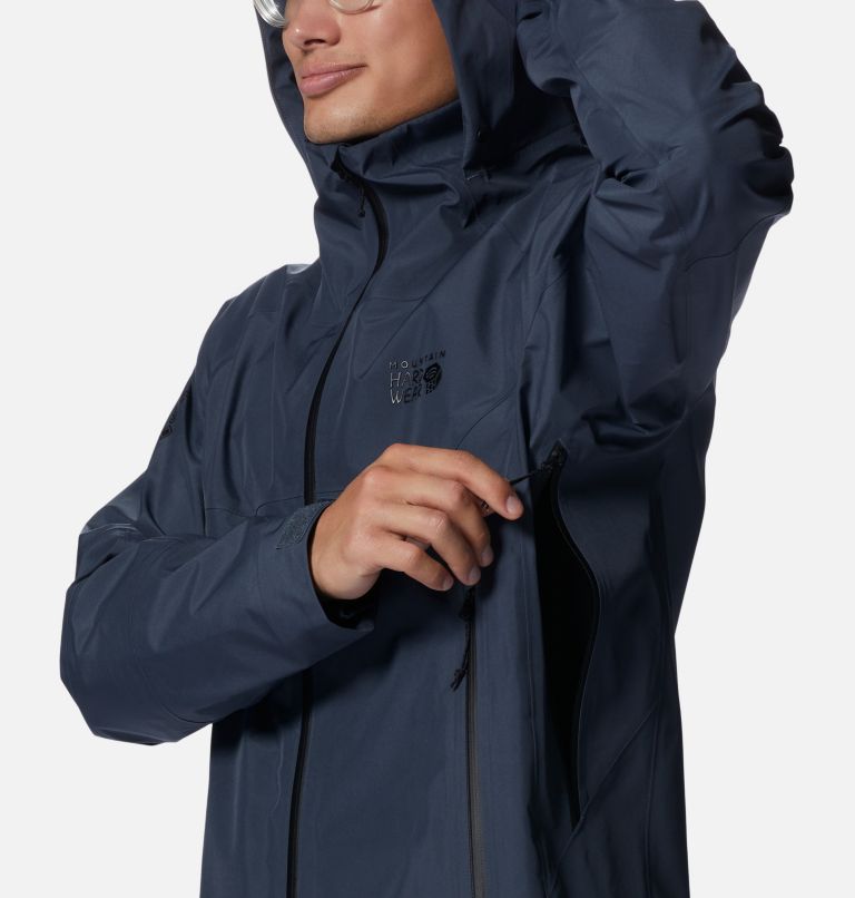 Men's Trailverse GORE-TEX Jacket, Color: Blue Slate, image 8