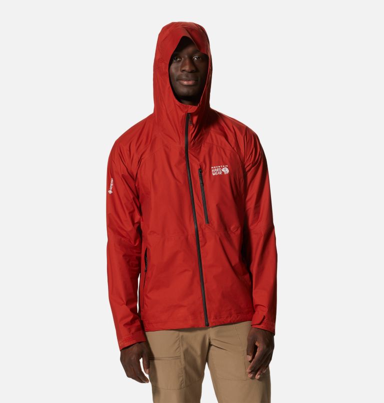 Rab Meridian Jacket Ascent Red Mens GoreTex Paclite 40D