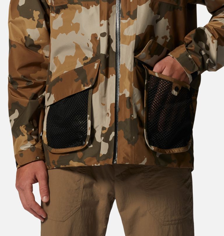 Thumbnail: Men's LandSky GORE-TEX Jacket, Color: Corozo Nut Pines Camo Print, image 8