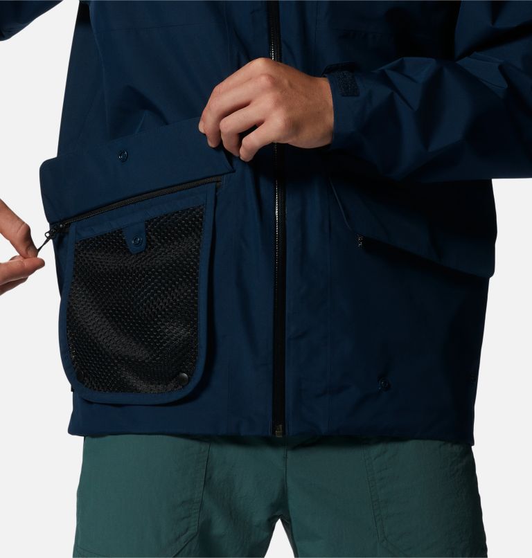 Thumbnail: Men's LandSky GORE-TEX Jacket, Color: Hardwear Navy, image 7