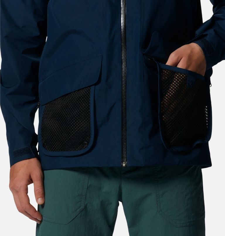 Men's LandSky GORE-TEX Jacket, Color: Hardwear Navy, image 8