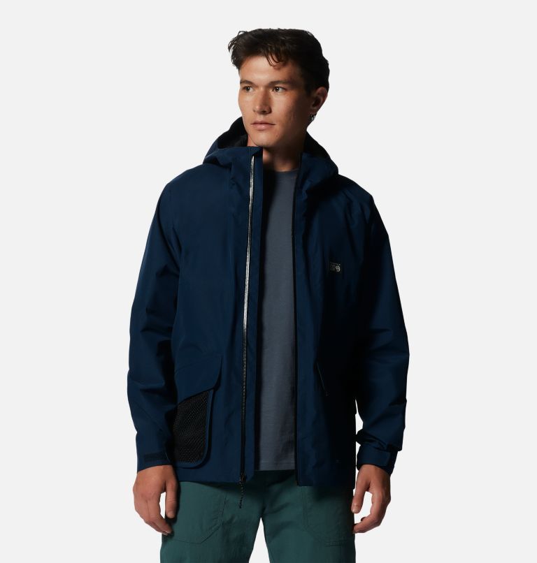 Men's LandSky GORE-TEX Jacket, Color: Hardwear Navy, image 9