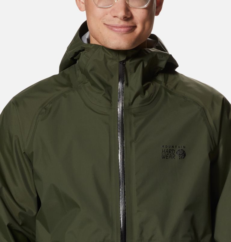 Thumbnail: Men's Threshold Jacket, Color: Surplus Green, image 4