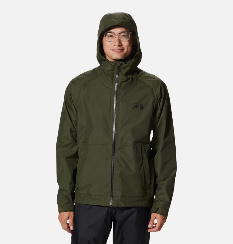 Thumbnail: Men's Threshold Jacket, Color: Surplus Green, image 11