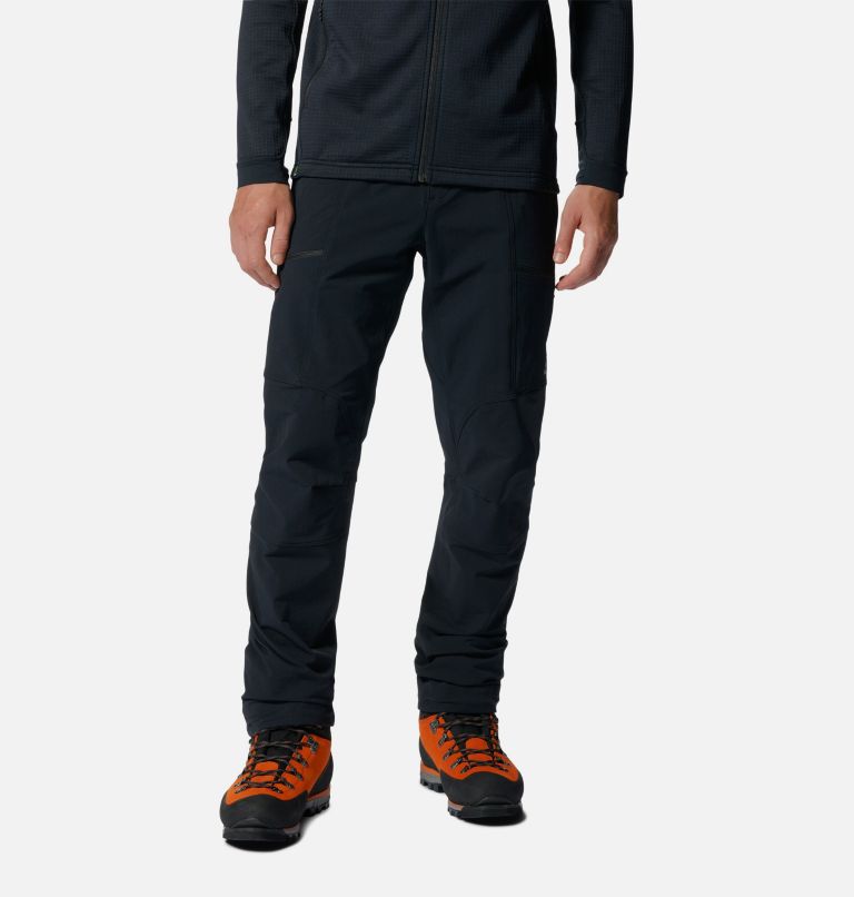 Men's Cotton Fleece Cargo Jogger Pants - All in Motion Black XL 1