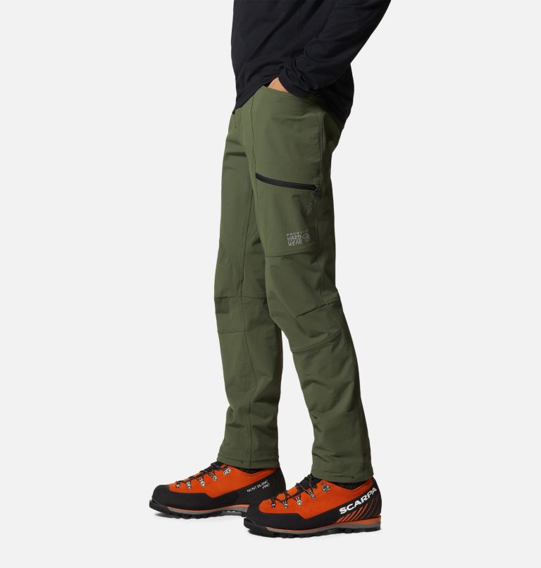 Men's Chockstone Alpine Pant, Color: Surplus Green, image 3