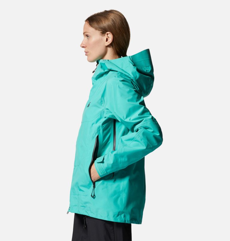 Women's Dawnlight GORE-TEX PRO Jacket, Color: Bio Green, image 3