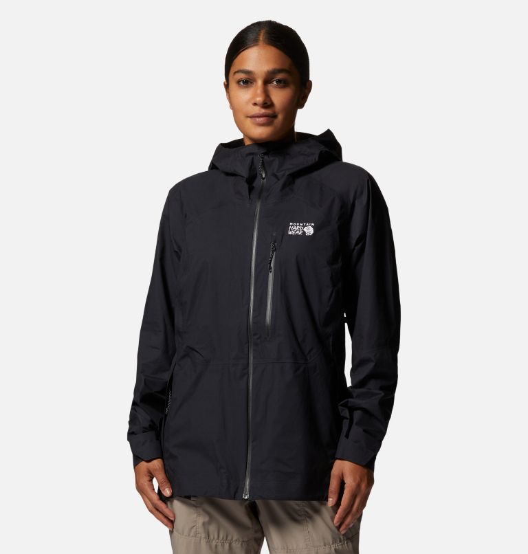 Mountain hardwear 2025 waterproof jacket womens