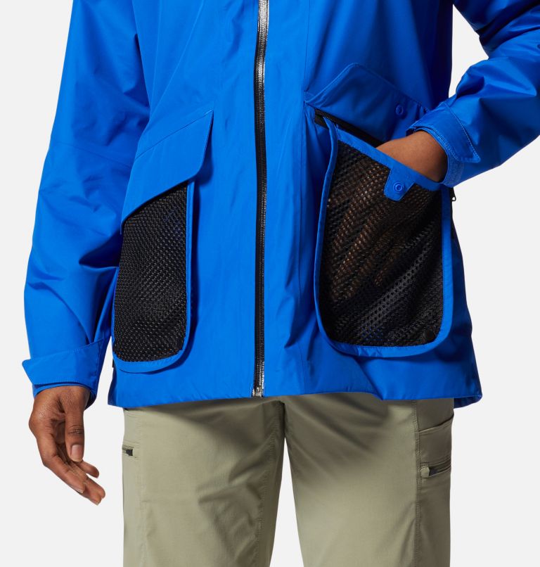Women's LandSky GORE-TEX Jacket, Color: Bright Island Blue, image 7