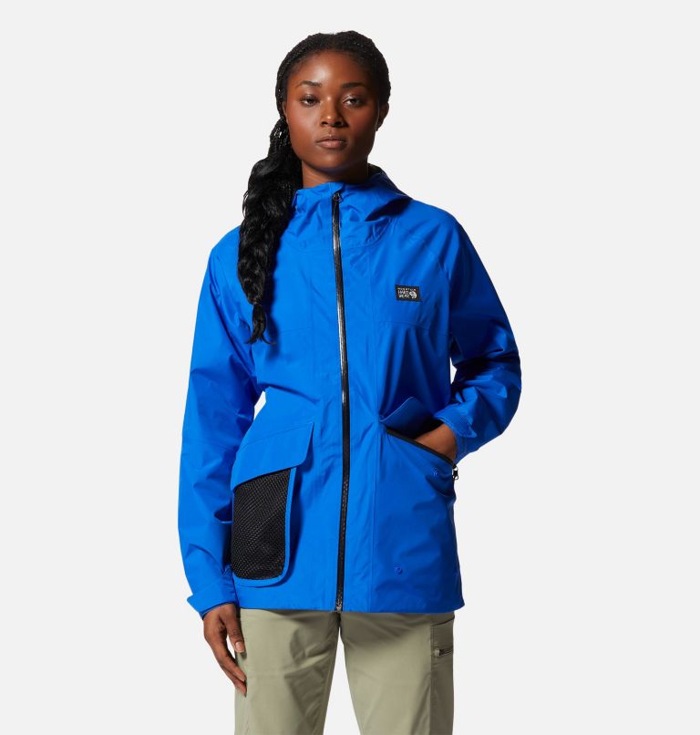 Women's LandSky GORE-TEX® Jacket, Color: Bright Island Blue, image 1