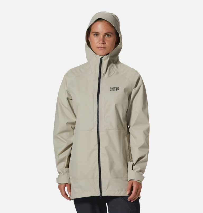 Thumbnail: Women's Threshold Parka, Color: Oyster Shell, image 11