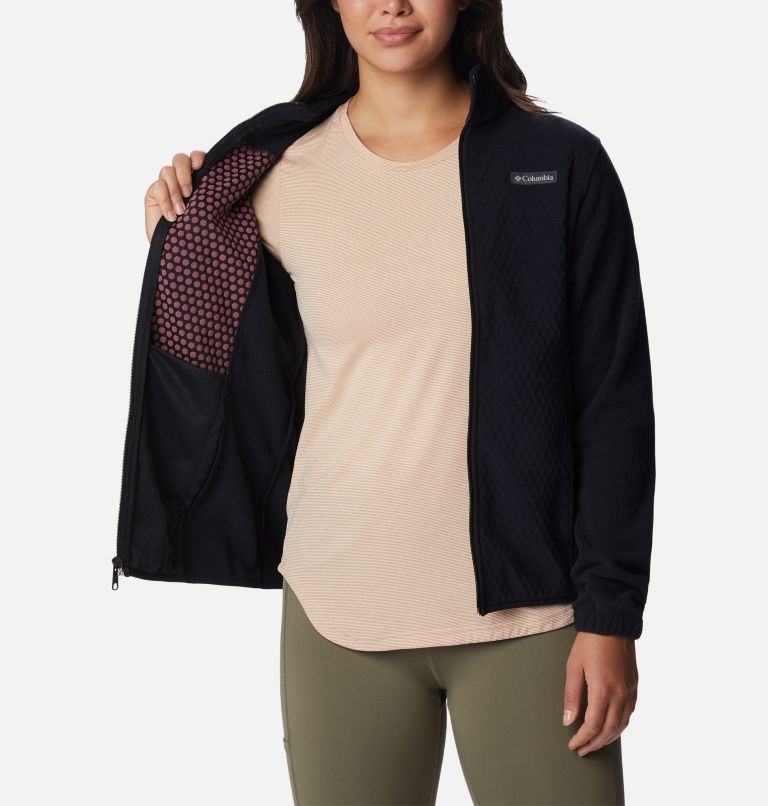 Women's Overlook Trail Full Zip Jacket, Color: Black, image 5