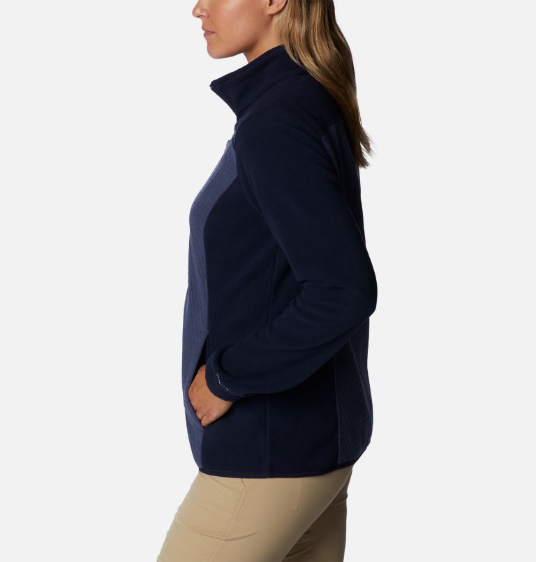 Thumbnail: Women's Overlook Trail Full Zip Jacket, Color: Nocturnal, Dark Nocturnal, image 3