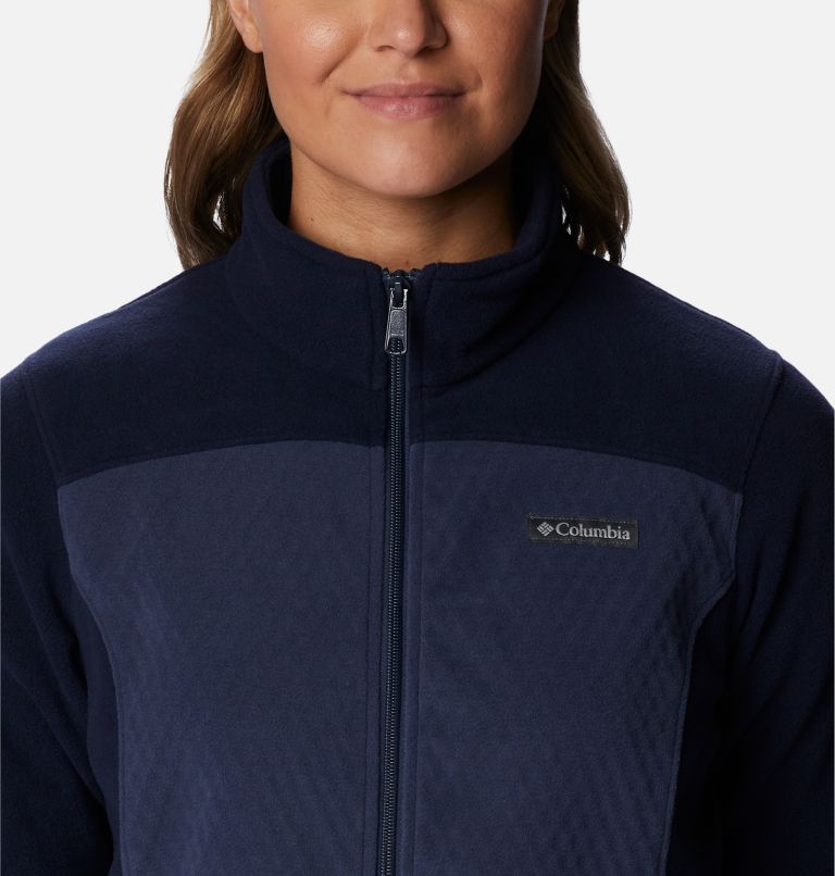 Thumbnail: Women's Overlook Trail Full Zip Jacket, Color: Nocturnal, Dark Nocturnal, image 4