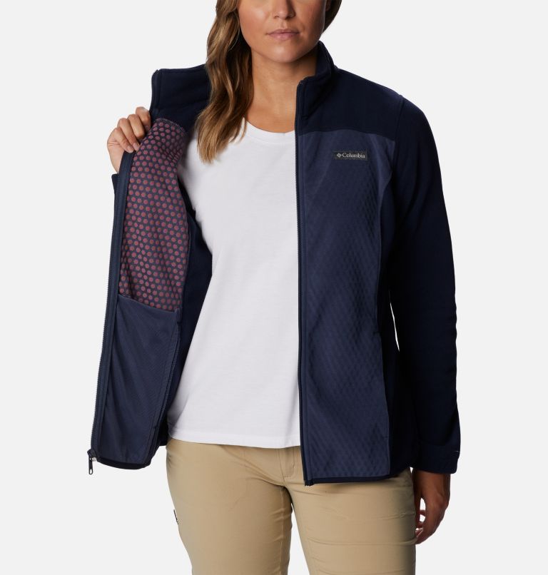 Thumbnail: Women's Overlook Trail Full Zip Jacket, Color: Nocturnal, Dark Nocturnal, image 5