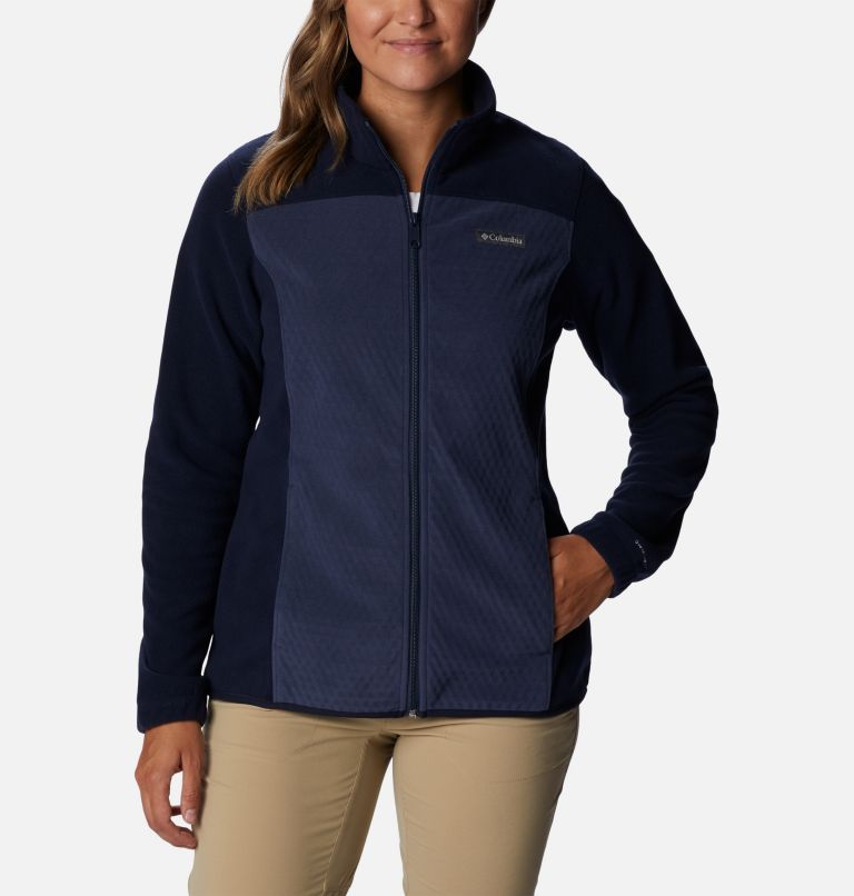 Women's Overlook Trail Full Zip Jacket, Color: Nocturnal, Dark Nocturnal, image 1