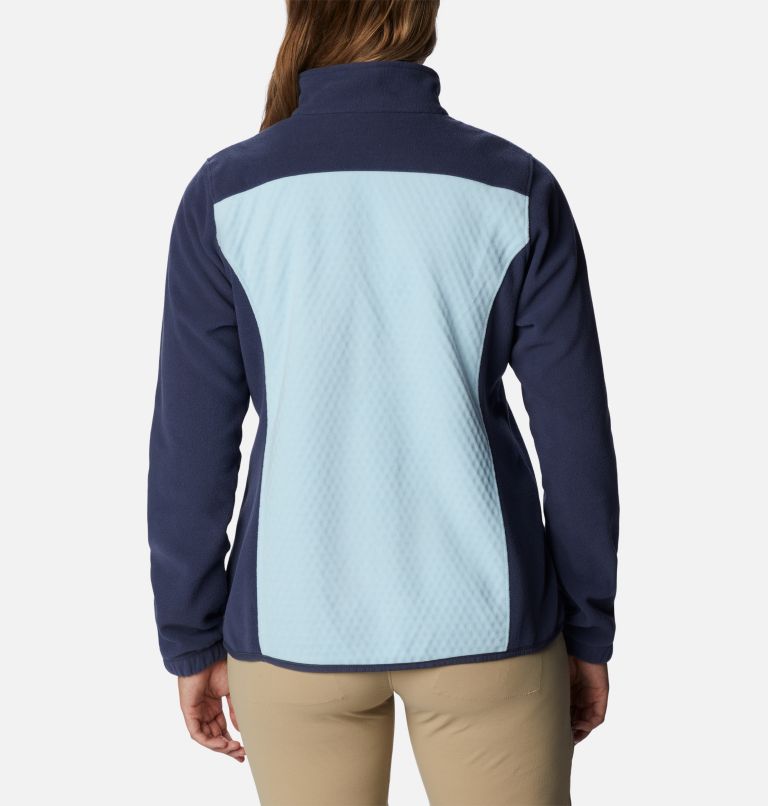 Women's Overlook Trail Full Zip Jacket, Color: Spring Blue, Nocturnal, image 2