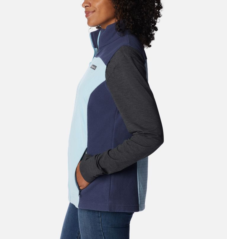 Women's Overlook Trail Vest, Color: Spring Blue, Nocturnal, image 3