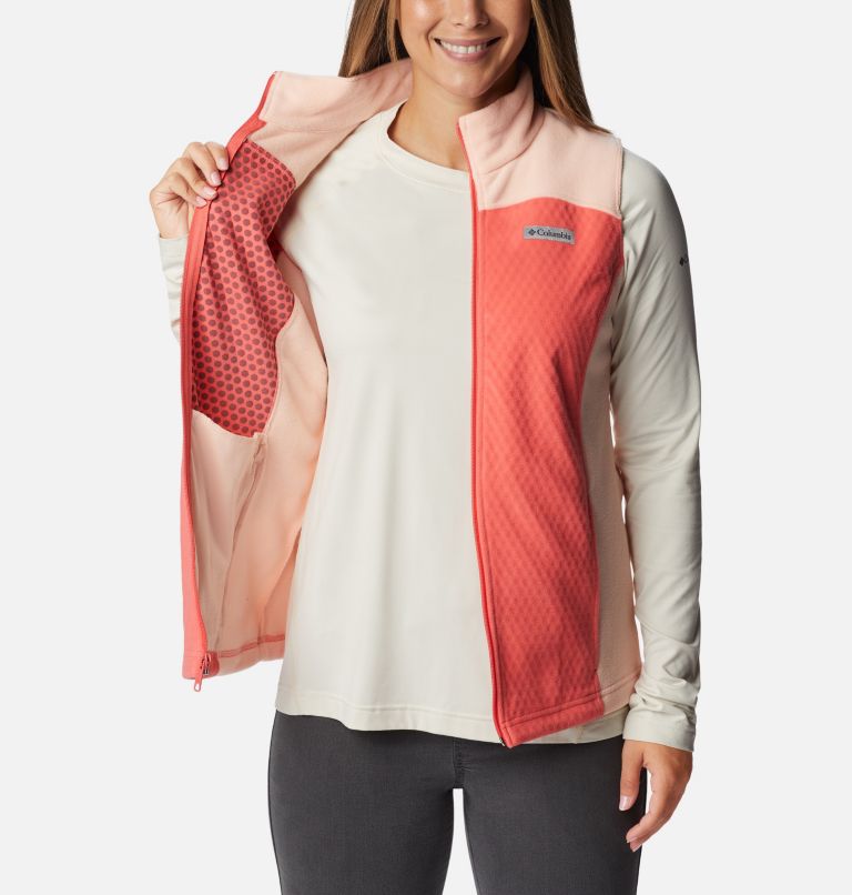 Women's Overlook Trail Vest, Color: Blush Pink, Peach Blossom, image 5