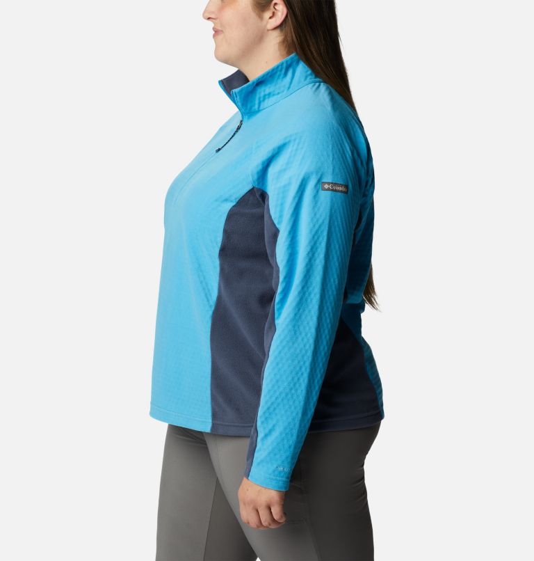 Haut à demi-zip Overlook Pass Femme – Grandes tailles, Color: Blue Chill, Nocturnal, image 3