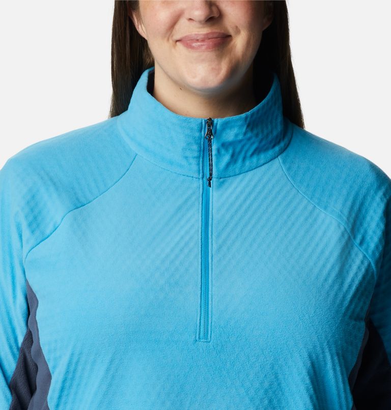 Haut à demi-zip Overlook Pass Femme – Grandes tailles, Color: Blue Chill, Nocturnal, image 4