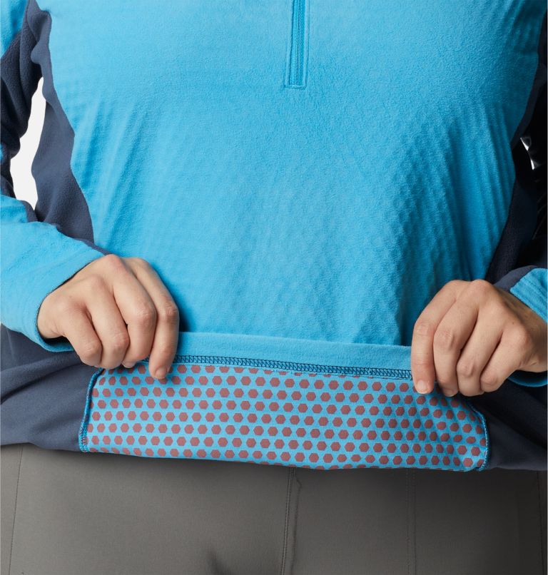 Haut à demi-zip Overlook Pass Femme – Grandes tailles, Color: Blue Chill, Nocturnal, image 5