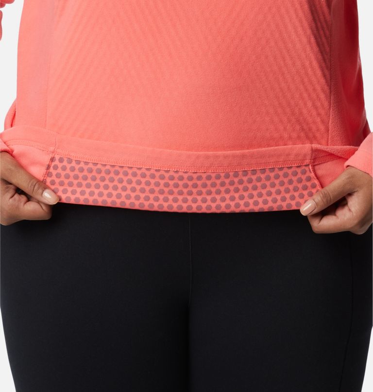 Haut à demi-zip Overlook Pass Femme – Grandes tailles, Color: Blush Pink, image 5