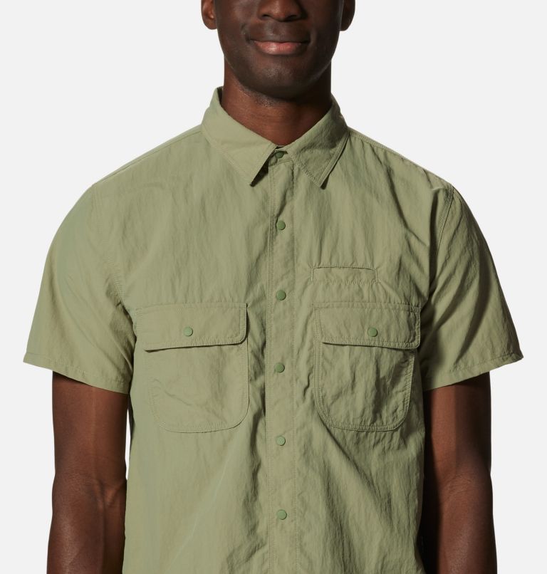 Thumbnail: Men's Stryder Short Sleeve Shirt, Color: Field, image 4