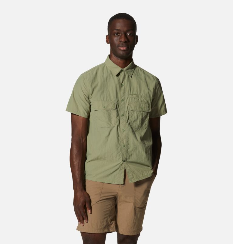 Men's Stryder Short Sleeve Shirt, Color: Field, image 1