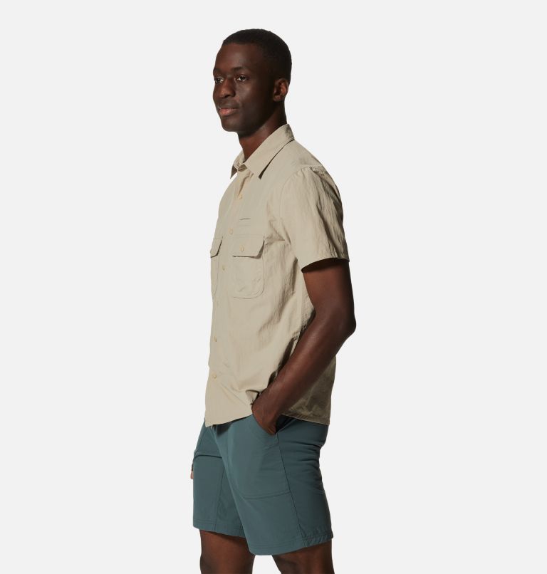 Thumbnail: Men's Stryder Short Sleeve Shirt, Color: Badlands, image 3