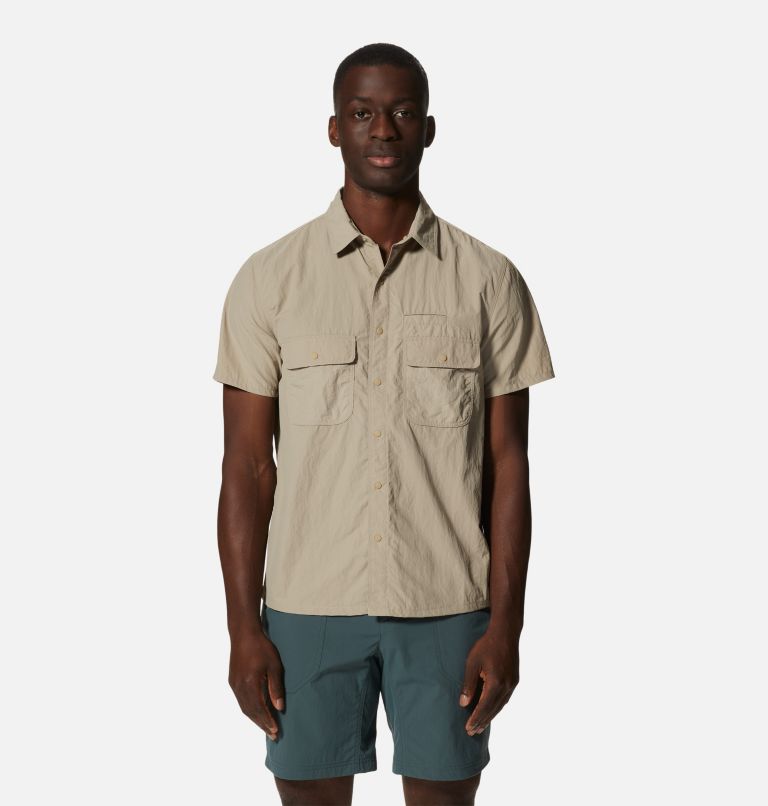 Thumbnail: Men's Stryder Short Sleeve Shirt, Color: Badlands, image 1