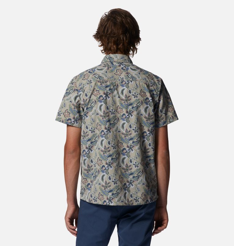 Men's Stryder Short Sleeve Shirt, Color: Badlands Kilim Floral Print, image 2