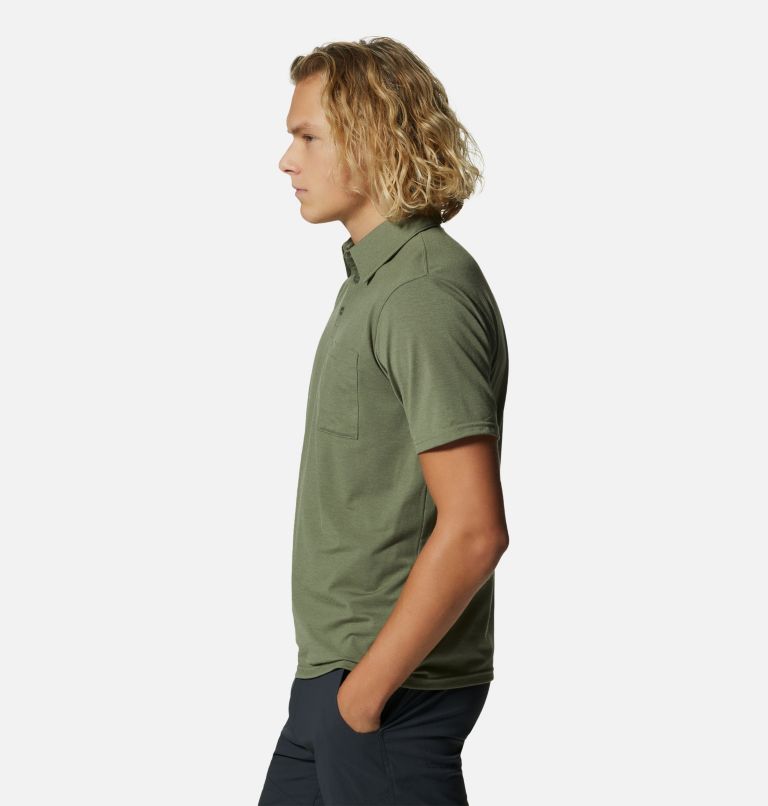Men's Low Exposure Polo, Color: Field, image 3
